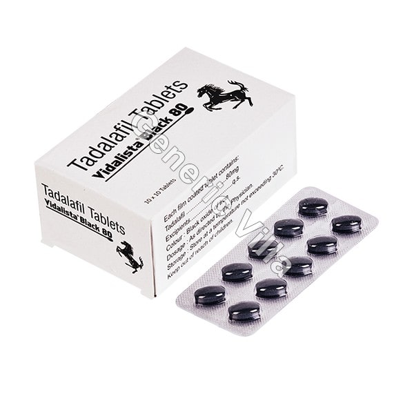 Vidalista Black 80mg – Best Tadalafil for ED Treatment - GV